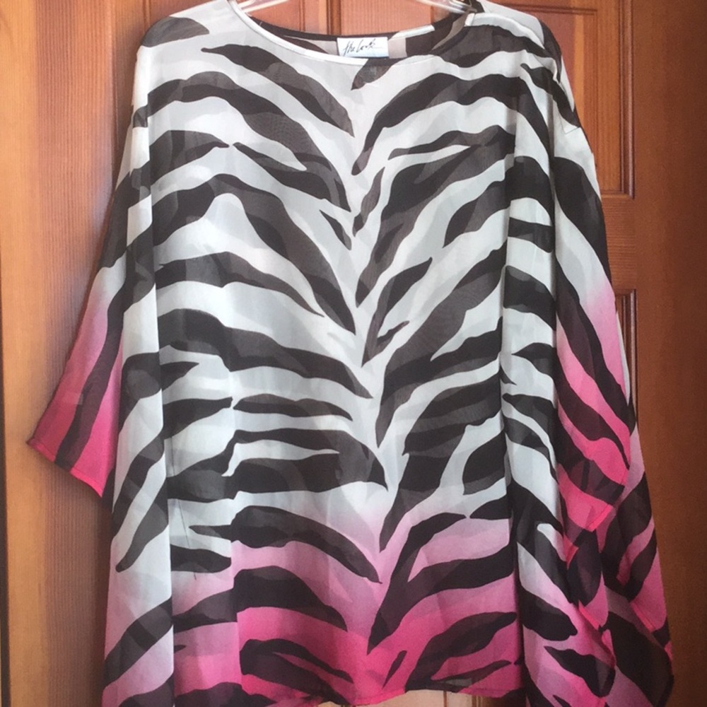 Draped swimsuit cover up